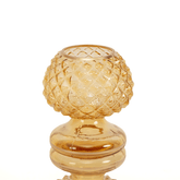 Kamil Candle Holder Amber